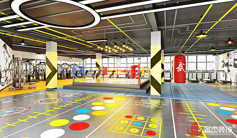 健身房裝修設(shè)計二
