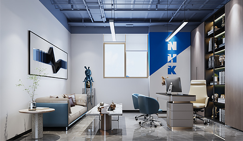 廣州星光源汽車(chē)配件辦公室裝修設(shè)計(jì)